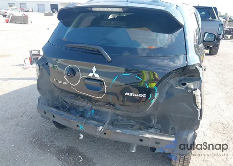 2018 Mitsubishi Mirage Es from USA, damaged, VIN ML32A3HJ2JH006764